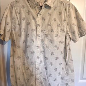 Men’s American Eagle light beige Short Sleeve Shirt size L